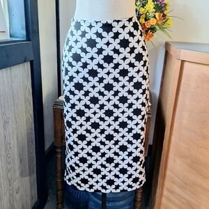 Bobeau Poly Spandex Knit Pencil Skirt, Size Small, Style#MR696R